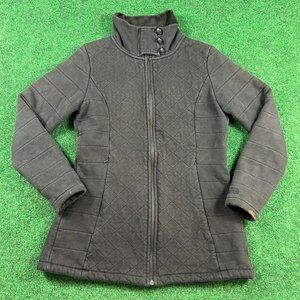 The North Face Caroluna Black Full Zip Jacket Womens‎ Size Medium